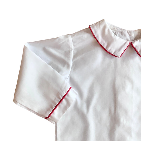 Vintage 70's White Shirt  12-18M