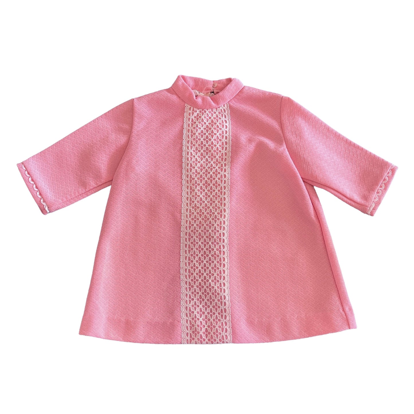 Vintage 1960s Pink Mod Dress 6-9 Months