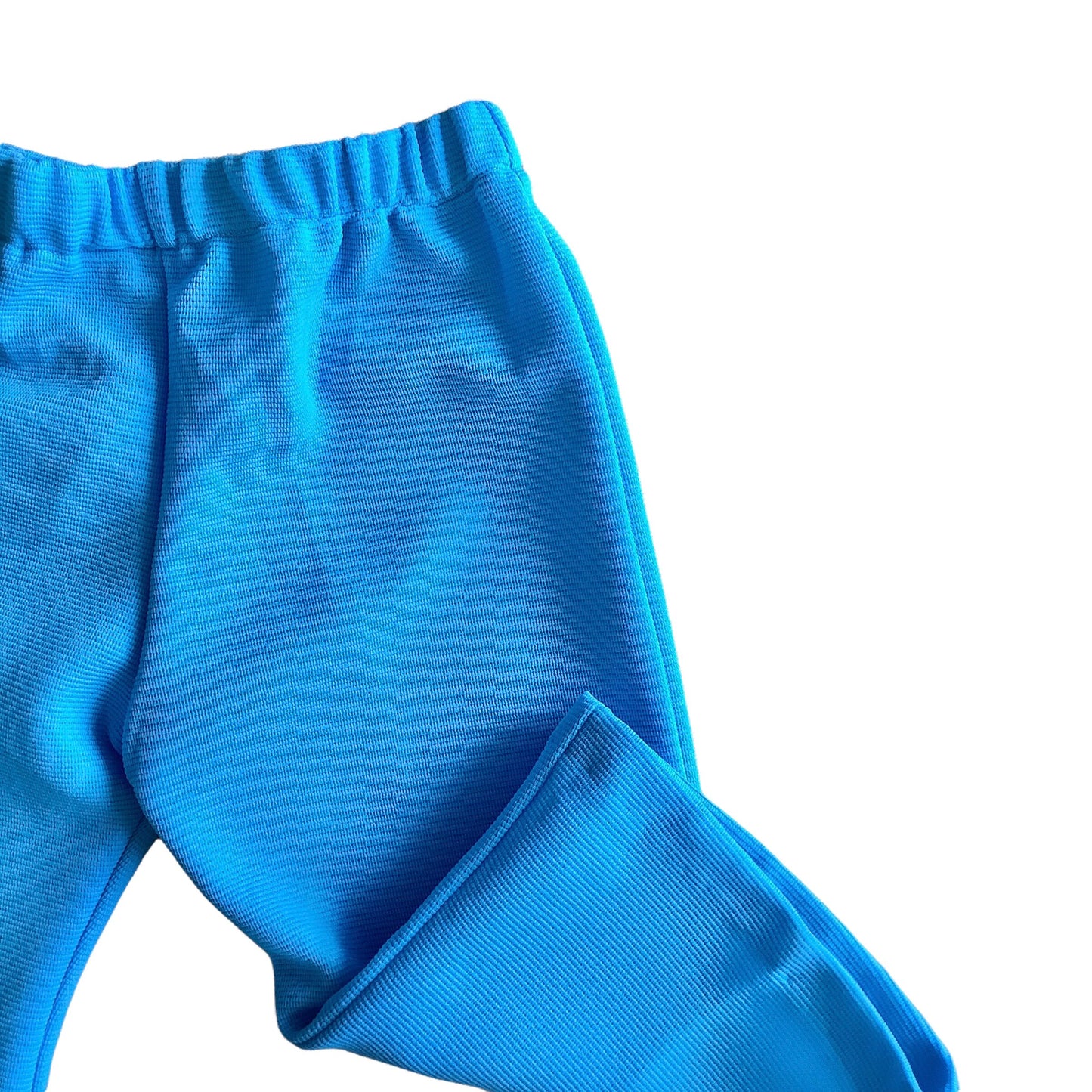 Vintage 70s Baby Turquoise Bottoms /  6-9 Months