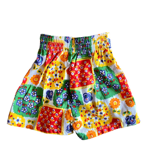 Load image into Gallery viewer, Vintage 70s Printed Baby Shorts / 6-9 Months
