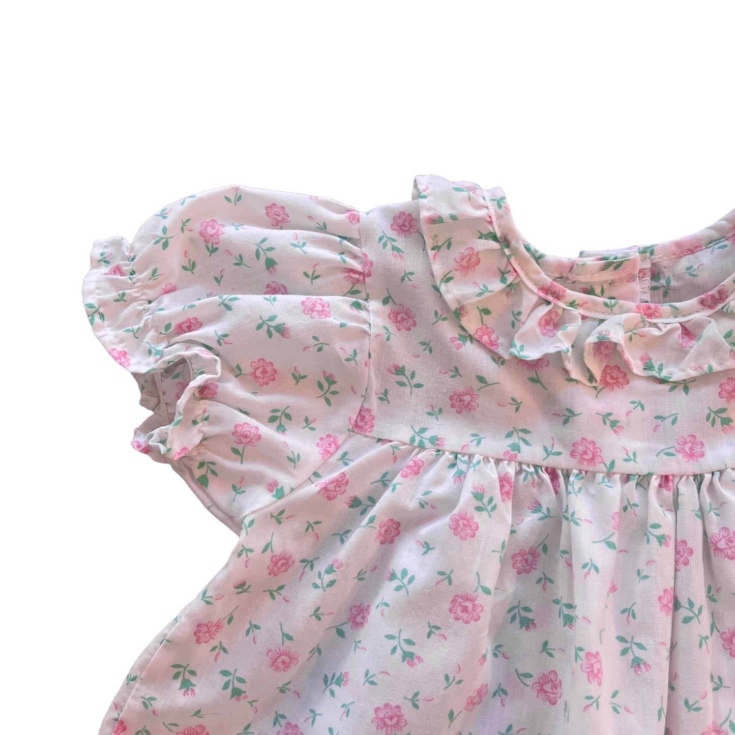 Vintage 80's Floral Dress / 3-6 Months