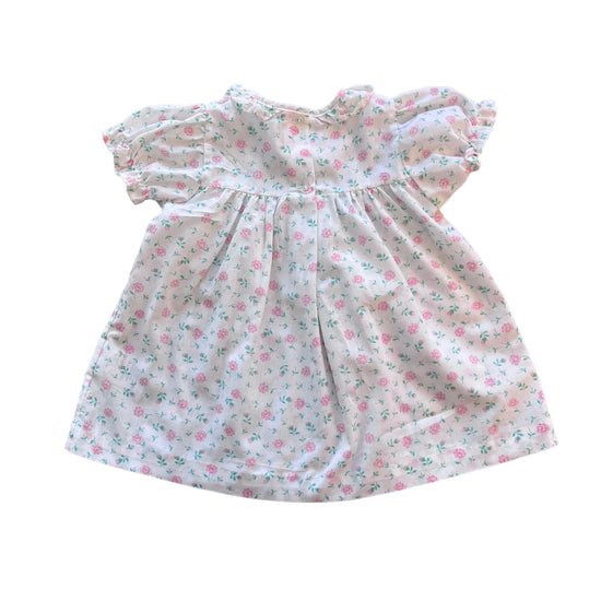 Vintage 80's Floral Dress / 3-6 Months