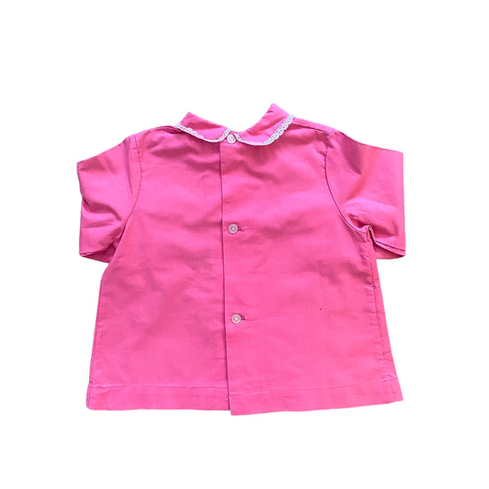 Vintage 60's  Pink Blouse / Dress 12-18M