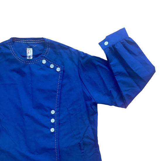 Vintage 1960's Blue School Blouse / Dress 6-8 Years