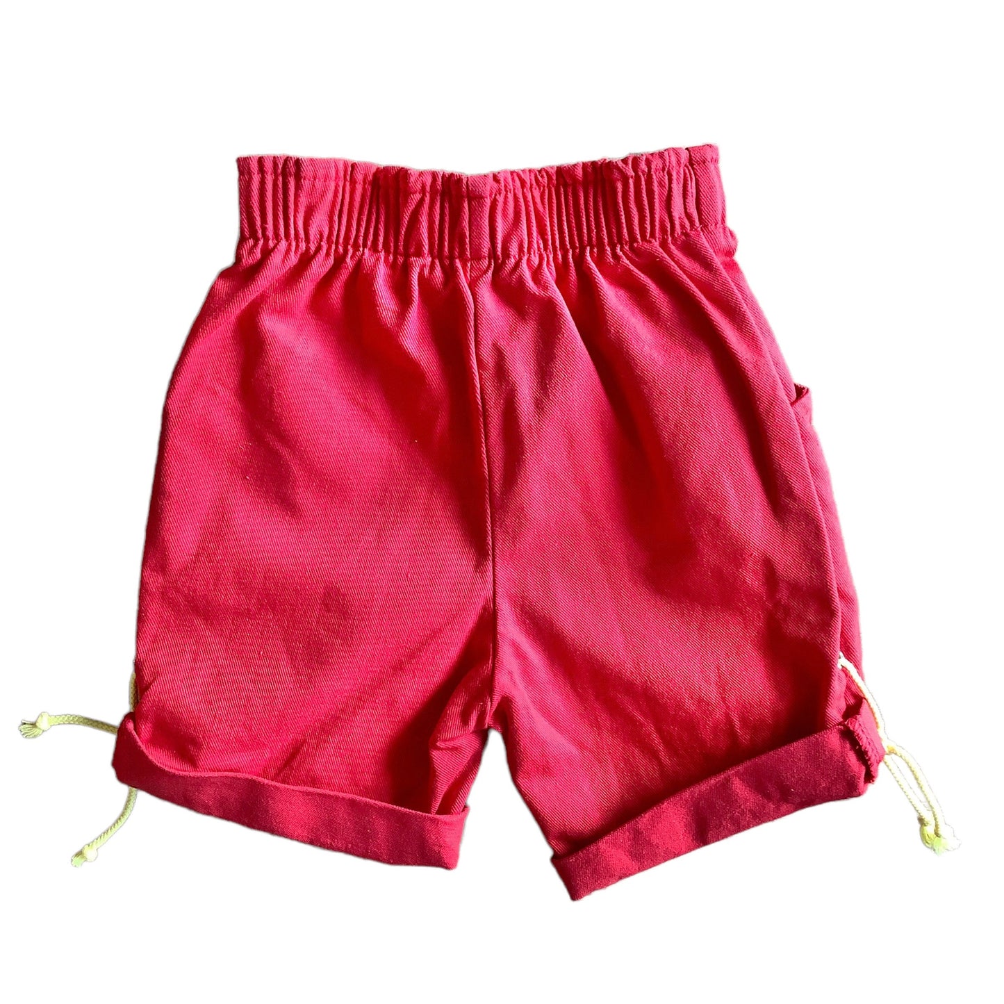 Vintage 70's Red  Shorts / 9-12M