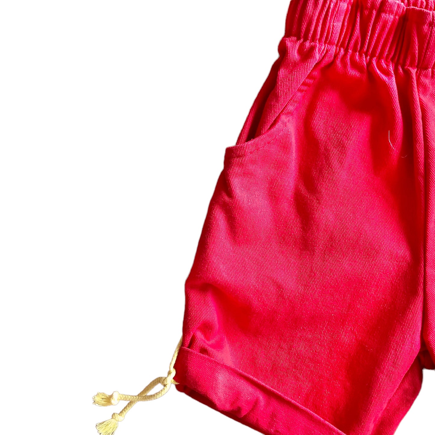 Vintage 70's Red  Shorts / 9-12M