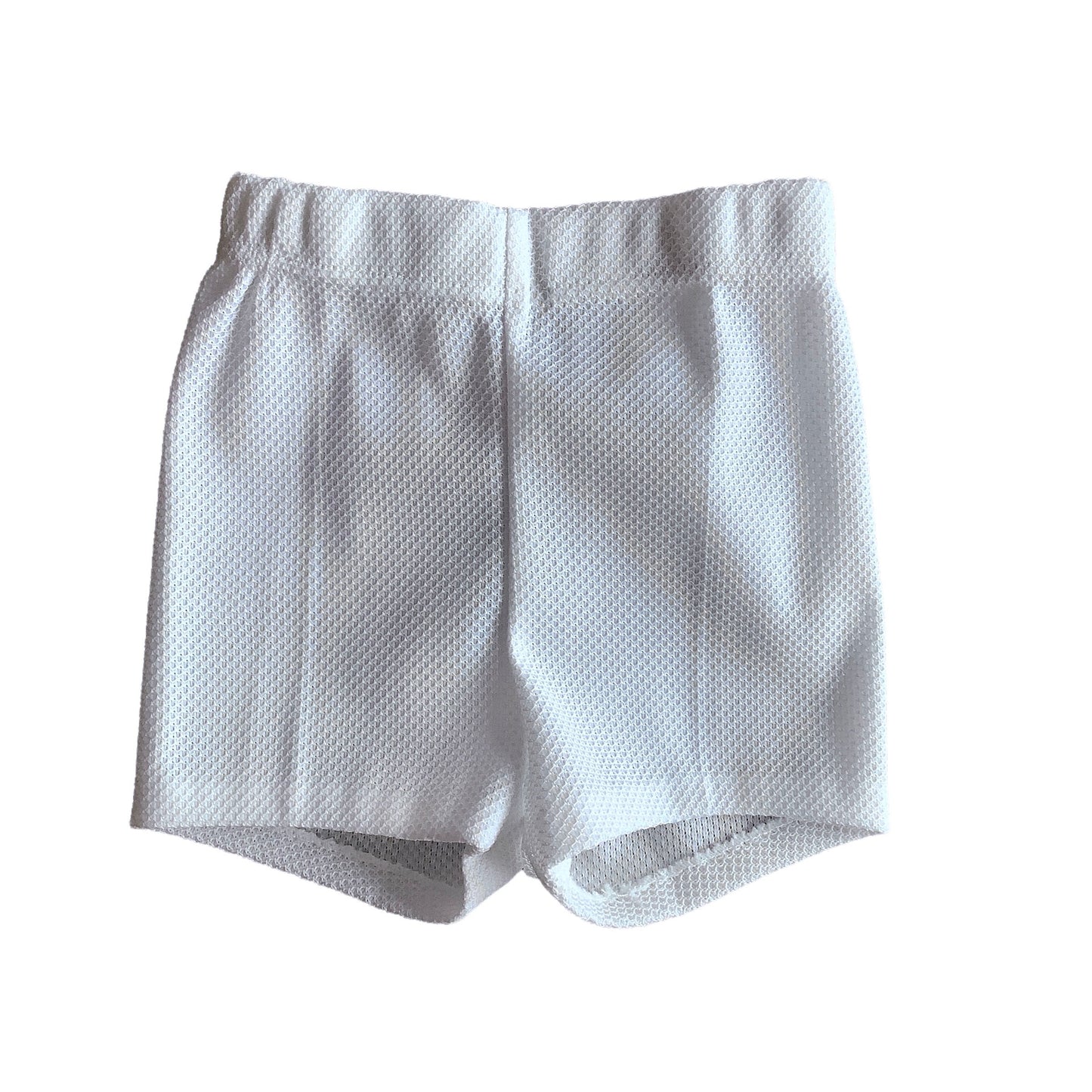 Vintage 1970's White Shorts 0-3M