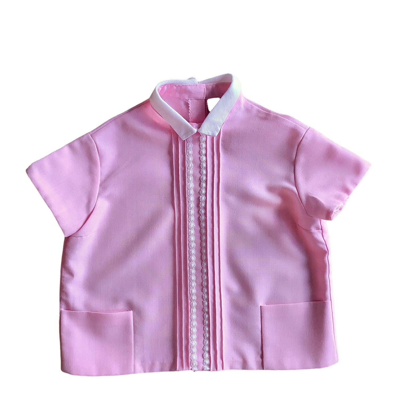 Vintage 60's Mod Pink Dress 12-18M