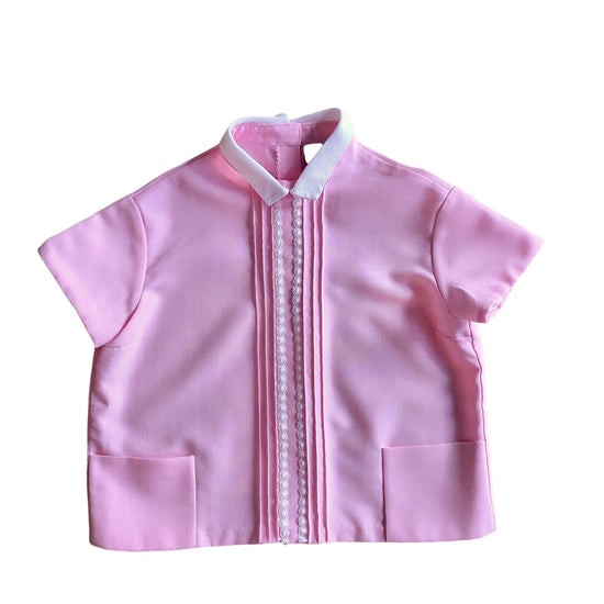Vintage 60's Mod Pink Dress 12-18M