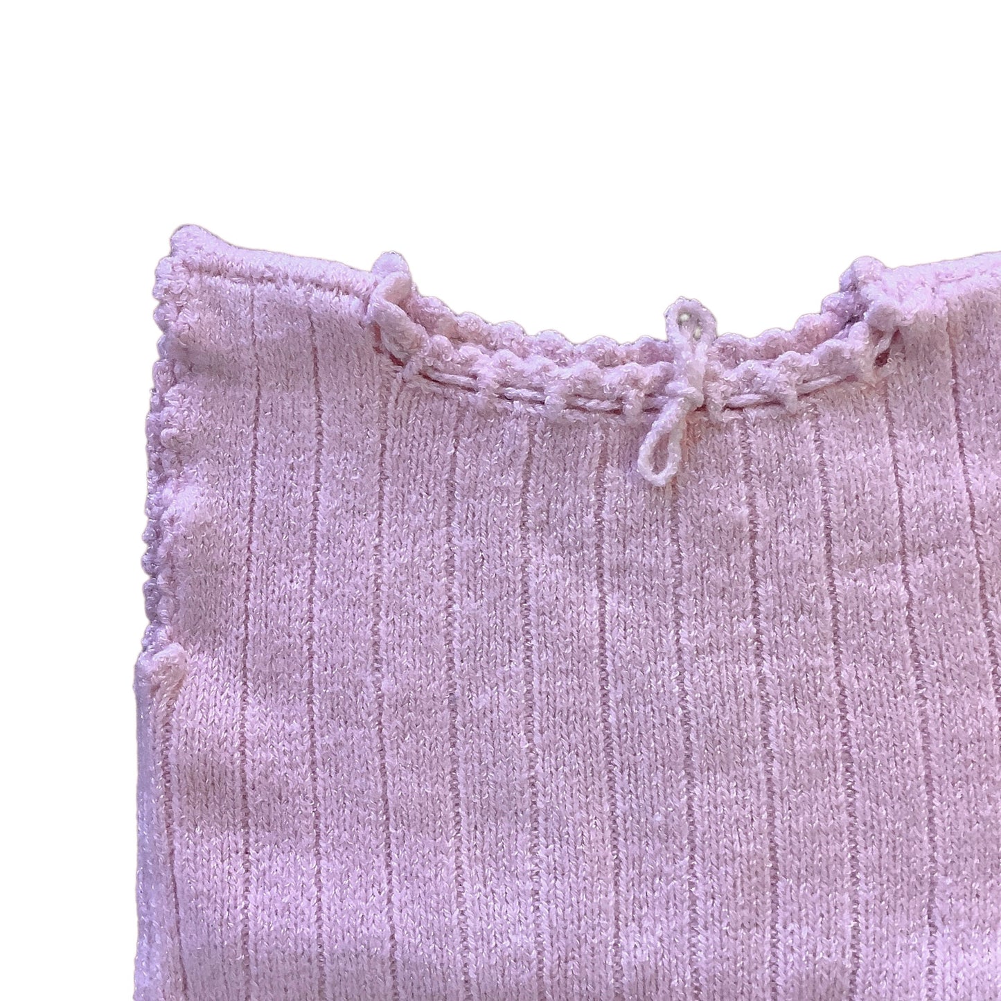 Vintage 1960's Soft Knitted Sleeveless Top  / 4-5Y