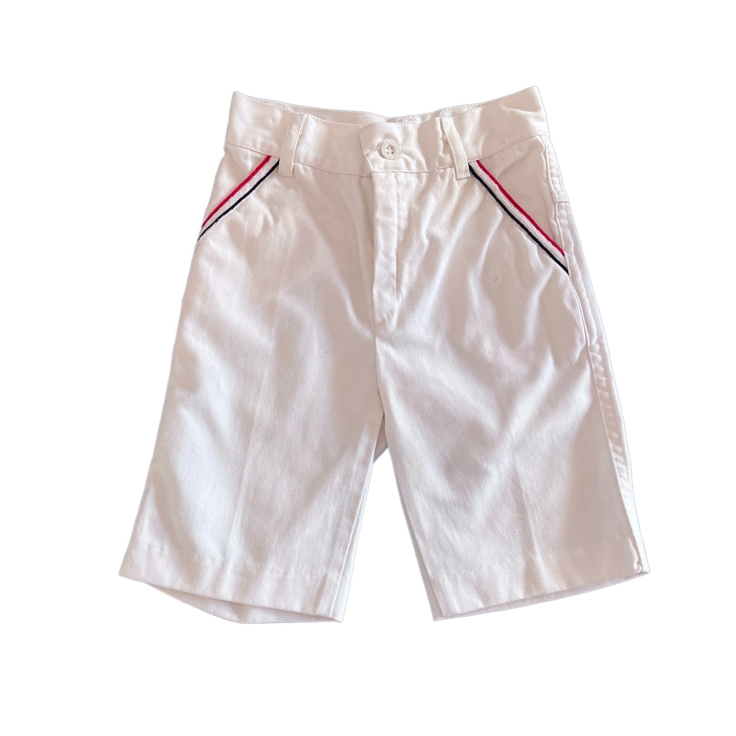 Vintage 1970's White Shorts 4-5 Years