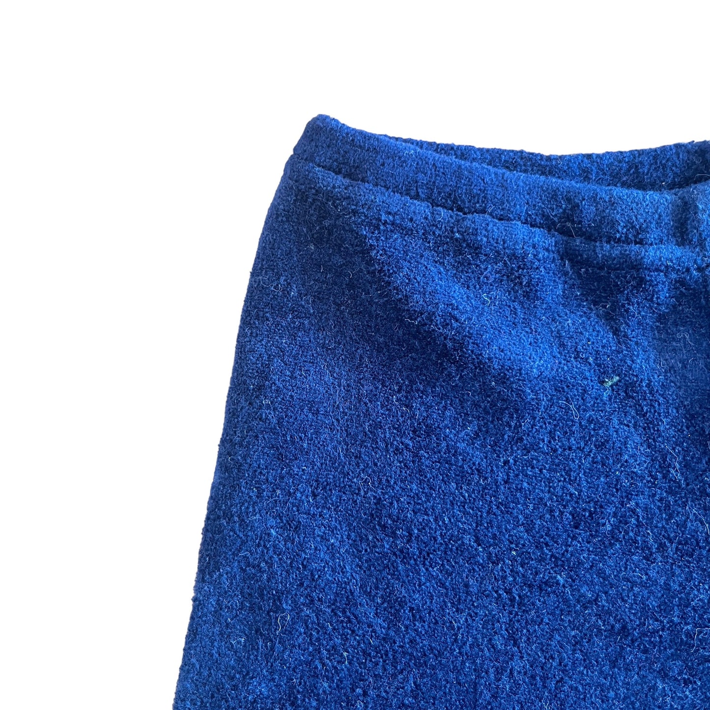 Vintage 70's Navy Velvety Terry Towel Shorts / Pants / Underwear 6-12M