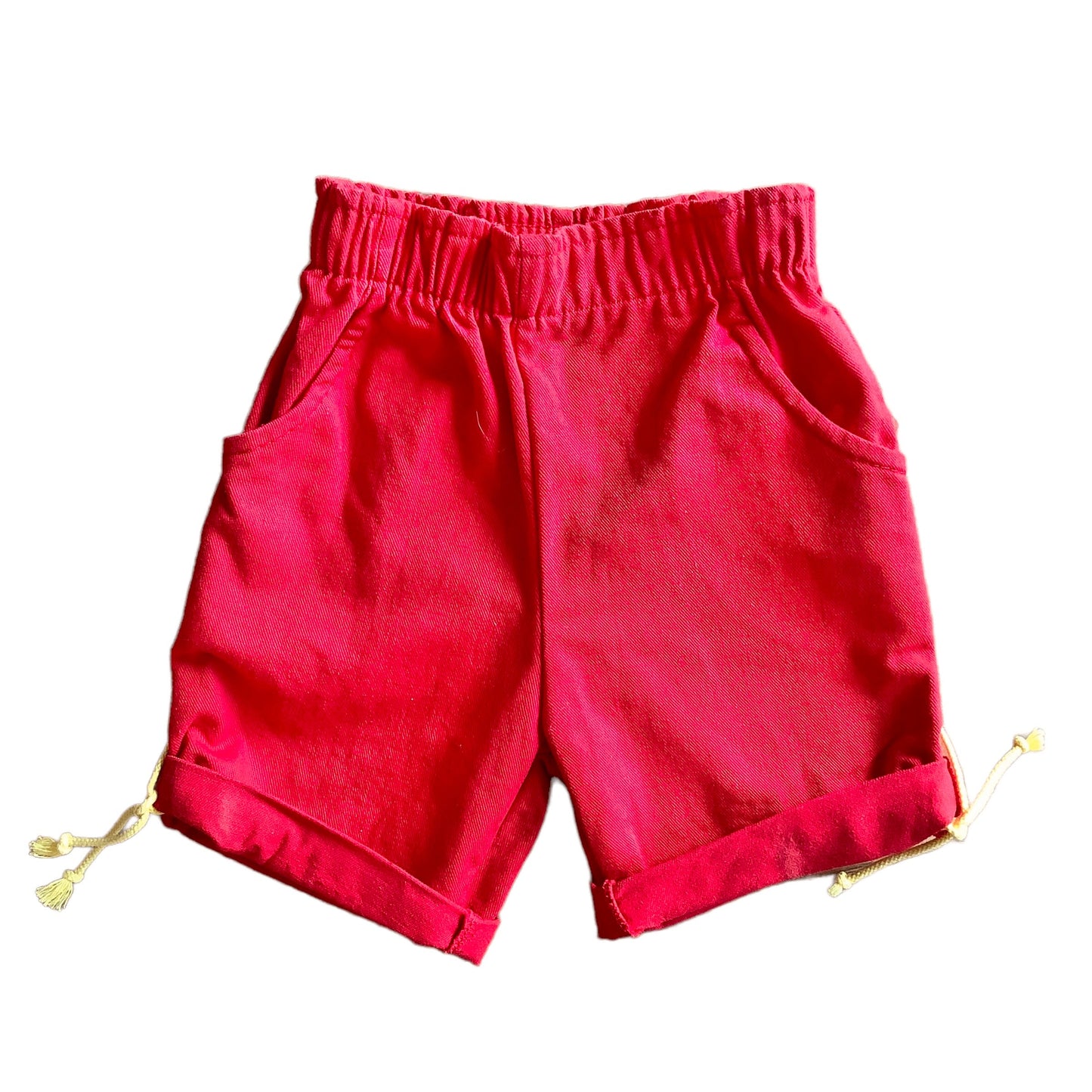 Vintage 70's Red  Shorts / 9-12M