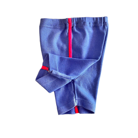 Vintage 1970's Blue / Red Shorts 0-3M