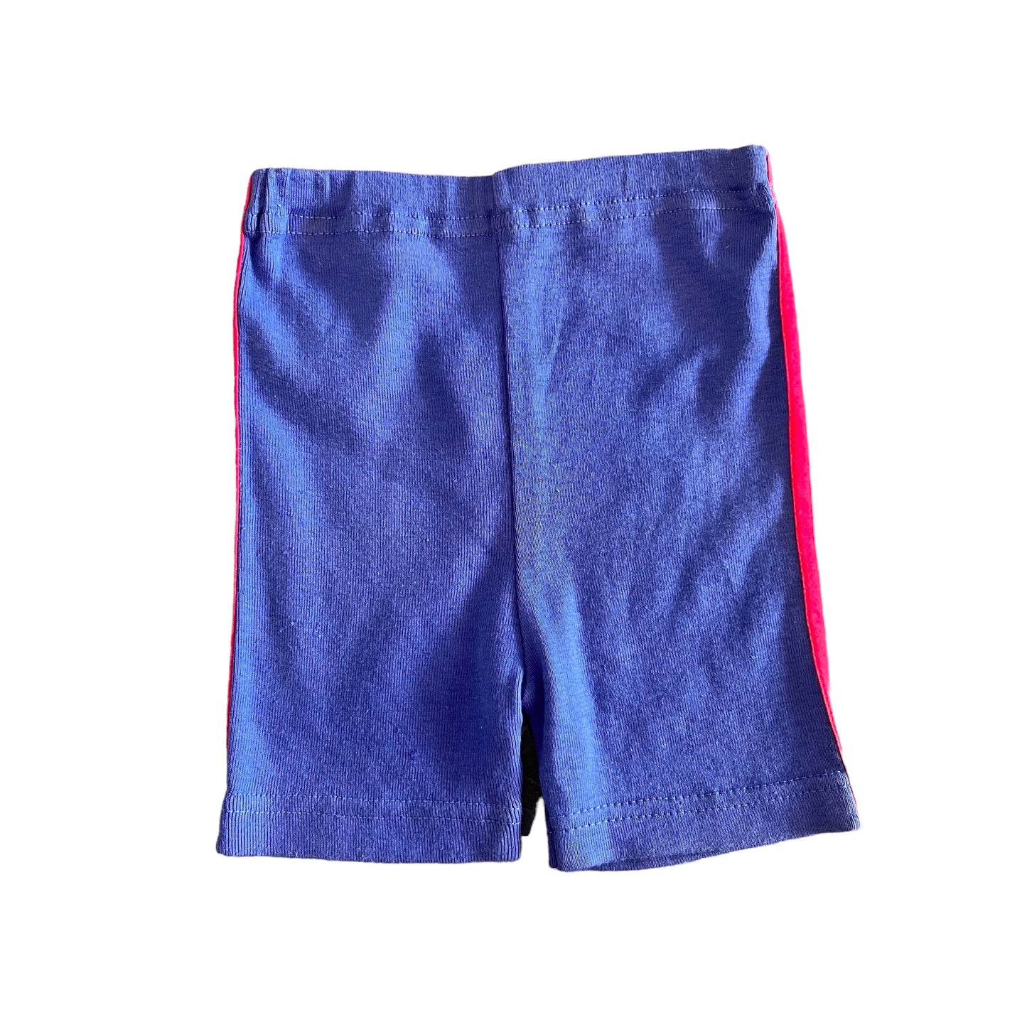 Vintage 1970's Blue / Red Shorts 0-3M