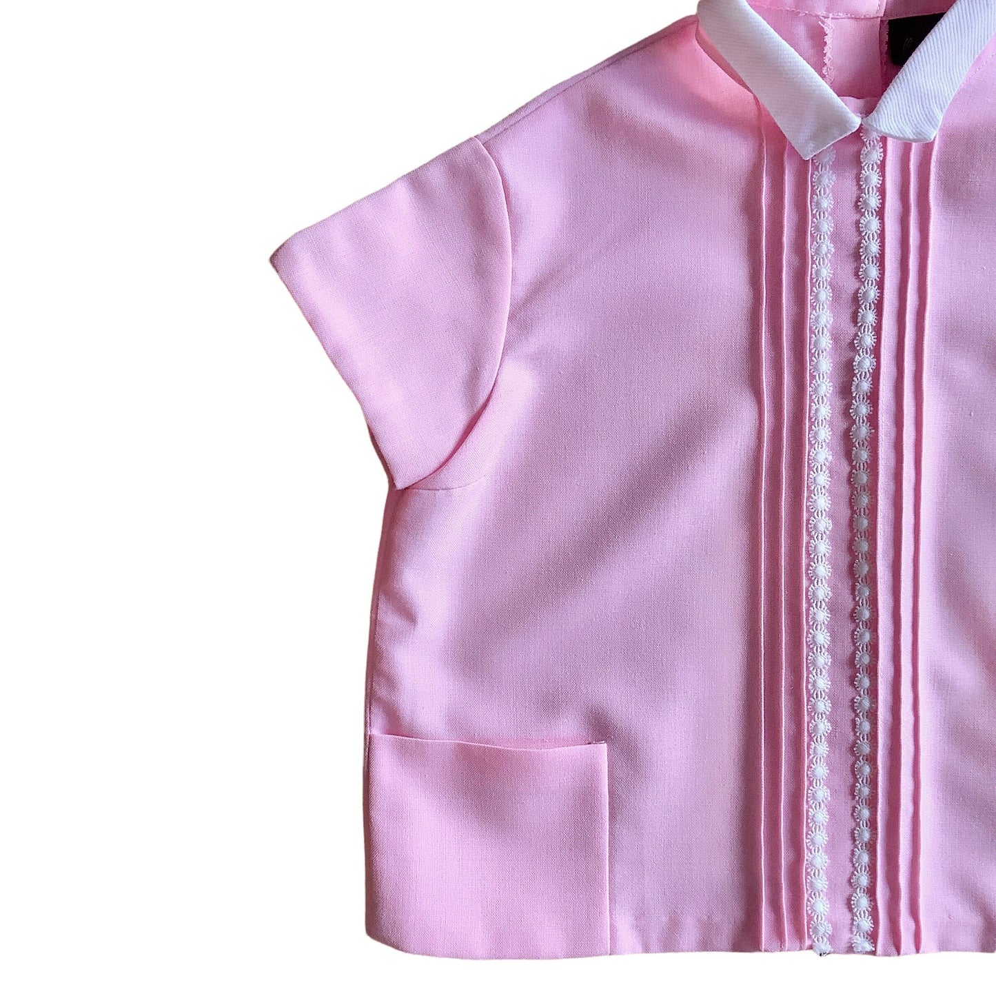 Vintage 60's Mod Pink Dress 12-18M
