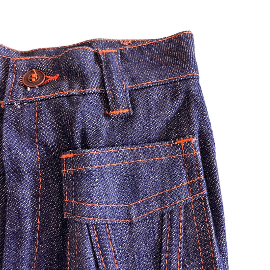 Vintage 70's Denim Flares / 9-12M