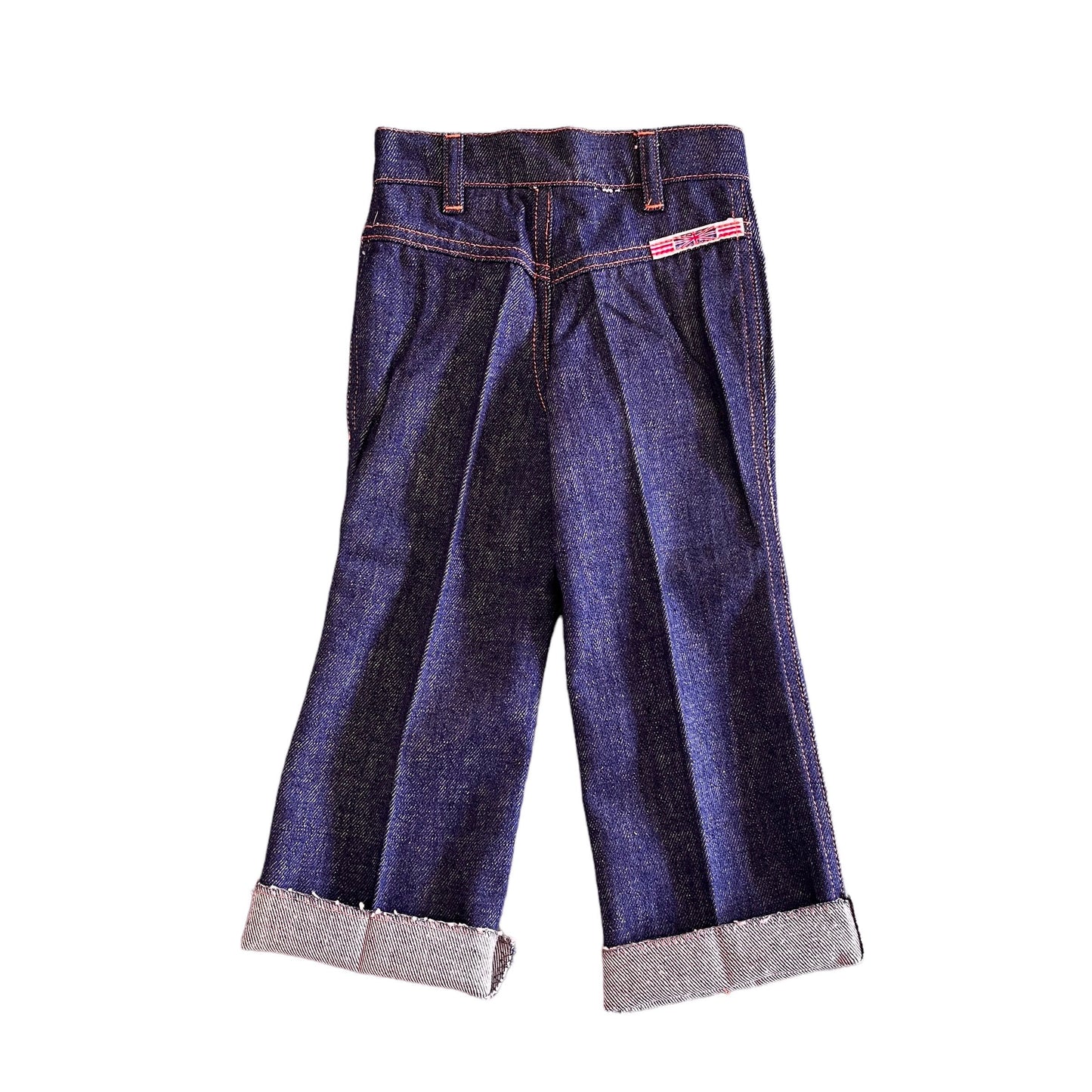 Vintage 70's Denim Flares / 9-12M