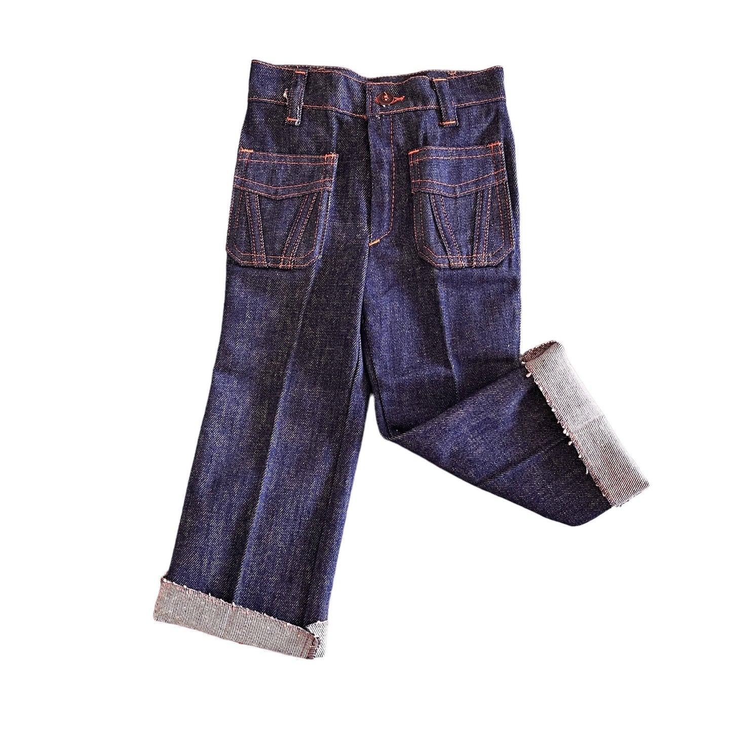 Vintage 70's Denim Flares / 9-12M