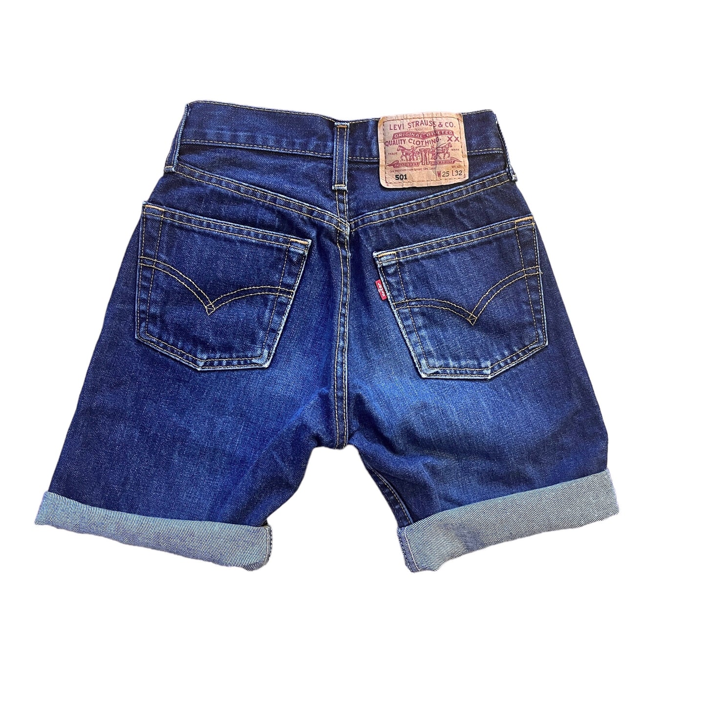 Vintage Levi's Teen Denim Shorts 10-12Y / Teen XS