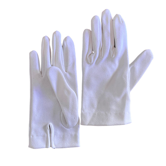 Vintage White 60s Formal Gloves from 6-12M to 5-6Y