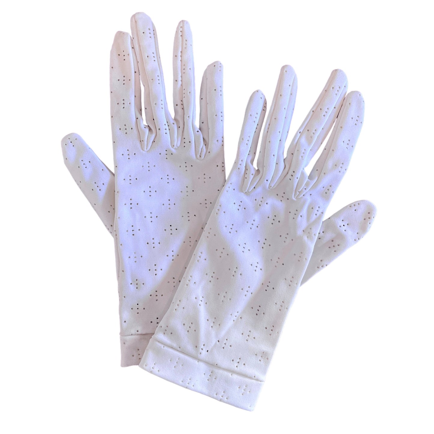 Vintage White 60s Formal Gloves 8-10Y
