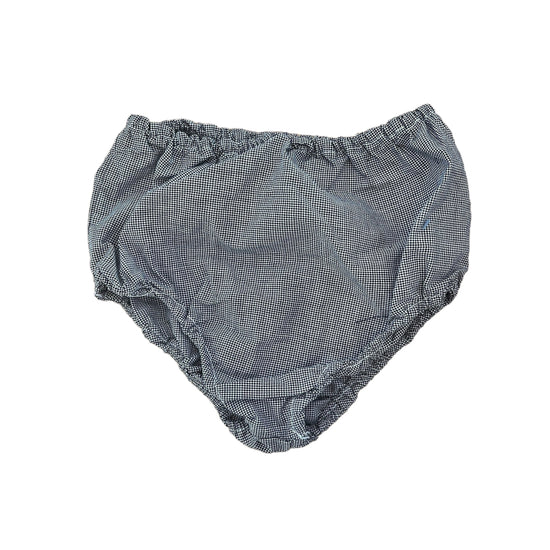 Vintage 1960s Grey Mini Houndstooth  Toddler Bloomers Pants / 12-24M