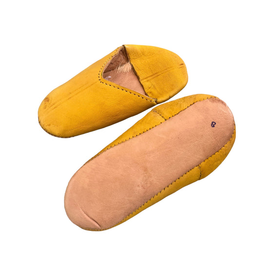 Vintage Moroccan Baby Slippers Size EU 22