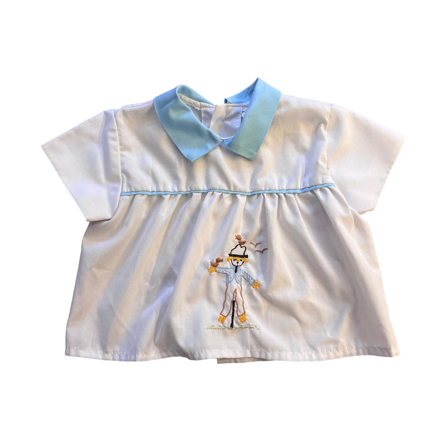 Vintage 70s "Scarecrow" Top /Blouse  / 9-12 Months