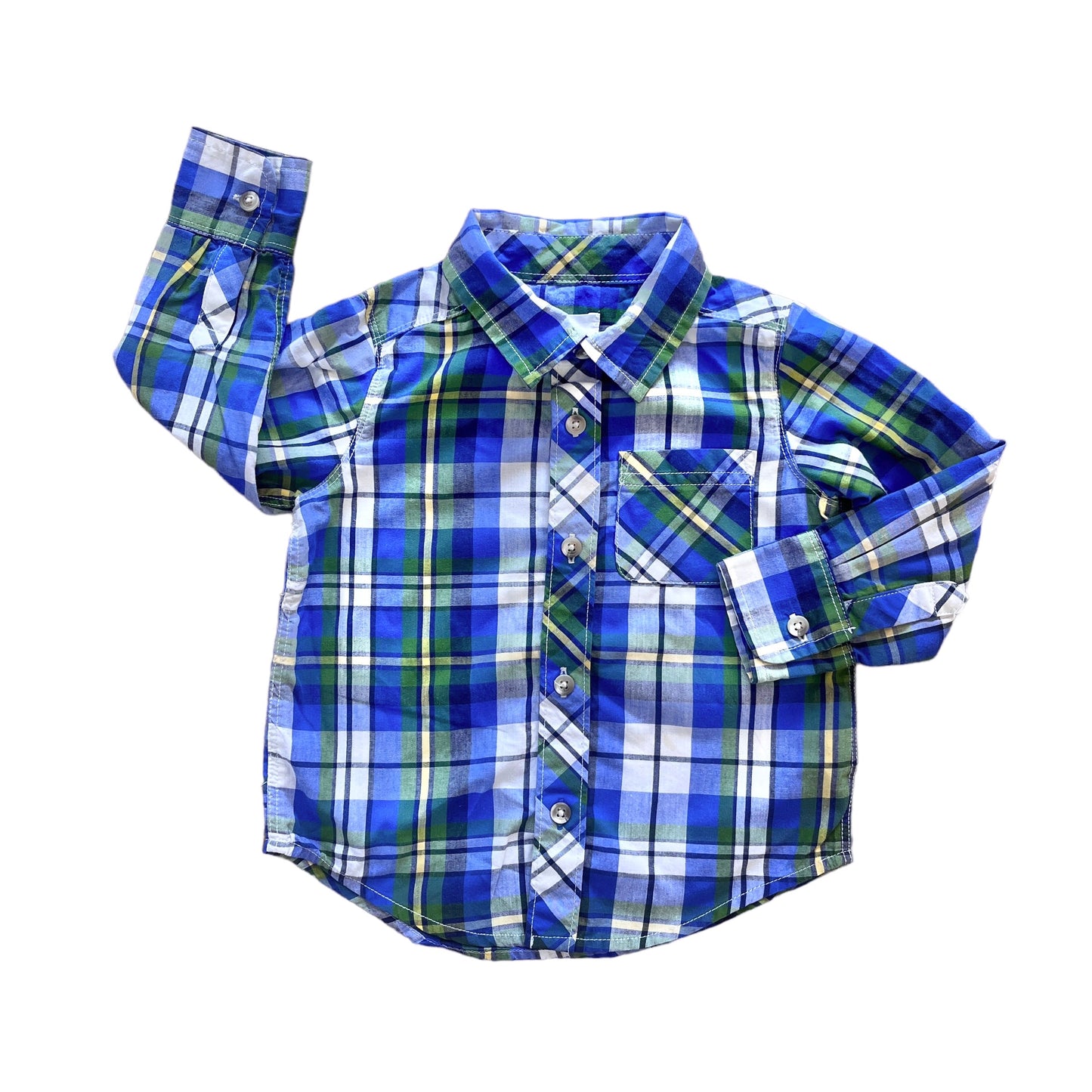 Vintage Children 1990's Check Shirt 18-24M