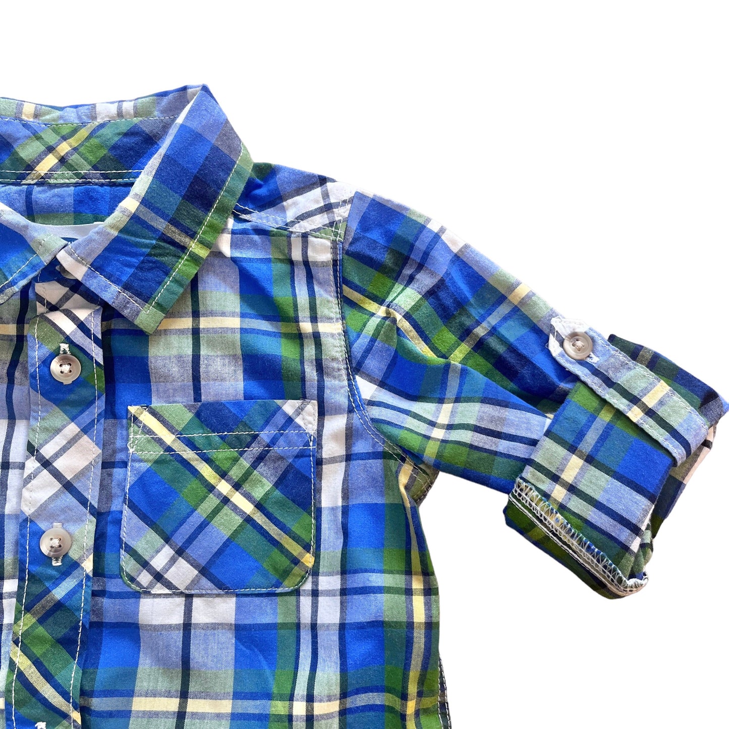 Load image into Gallery viewer, Vintage Children 1990&amp;#39;s Check Shirt 18-24M
