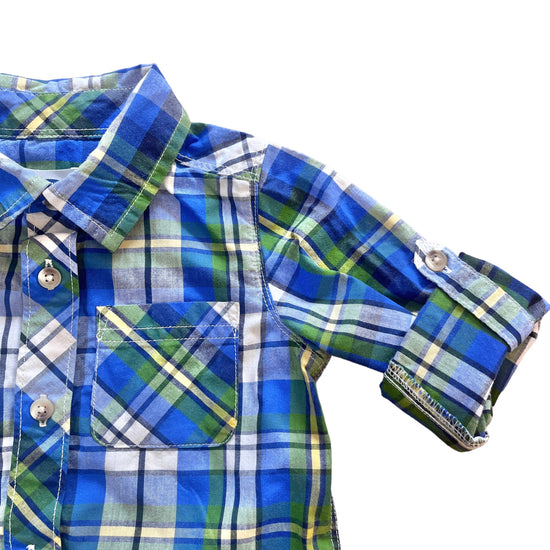 Vintage Children 1990's Check Shirt 18-24M