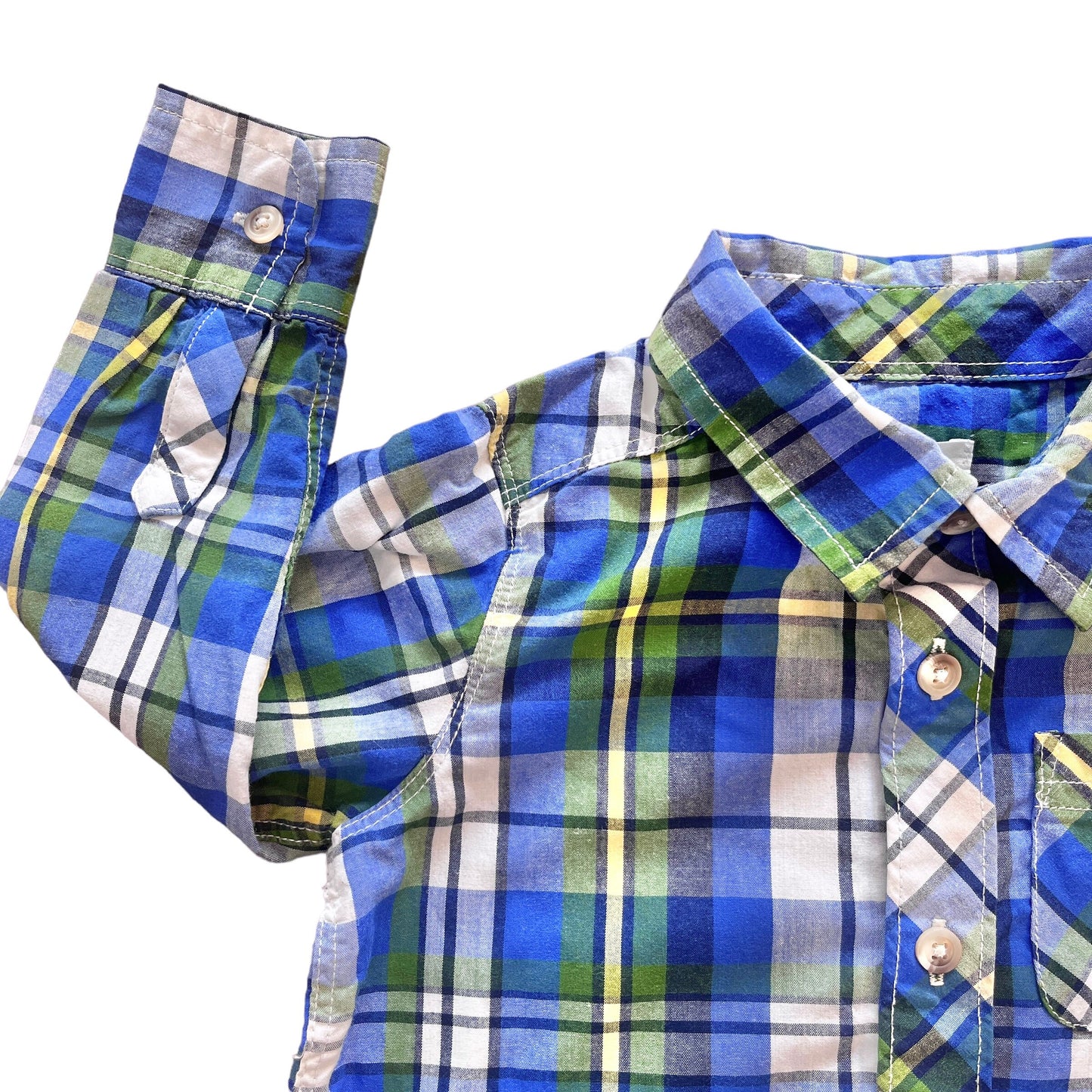 Vintage Children 1990's Check Shirt 18-24M