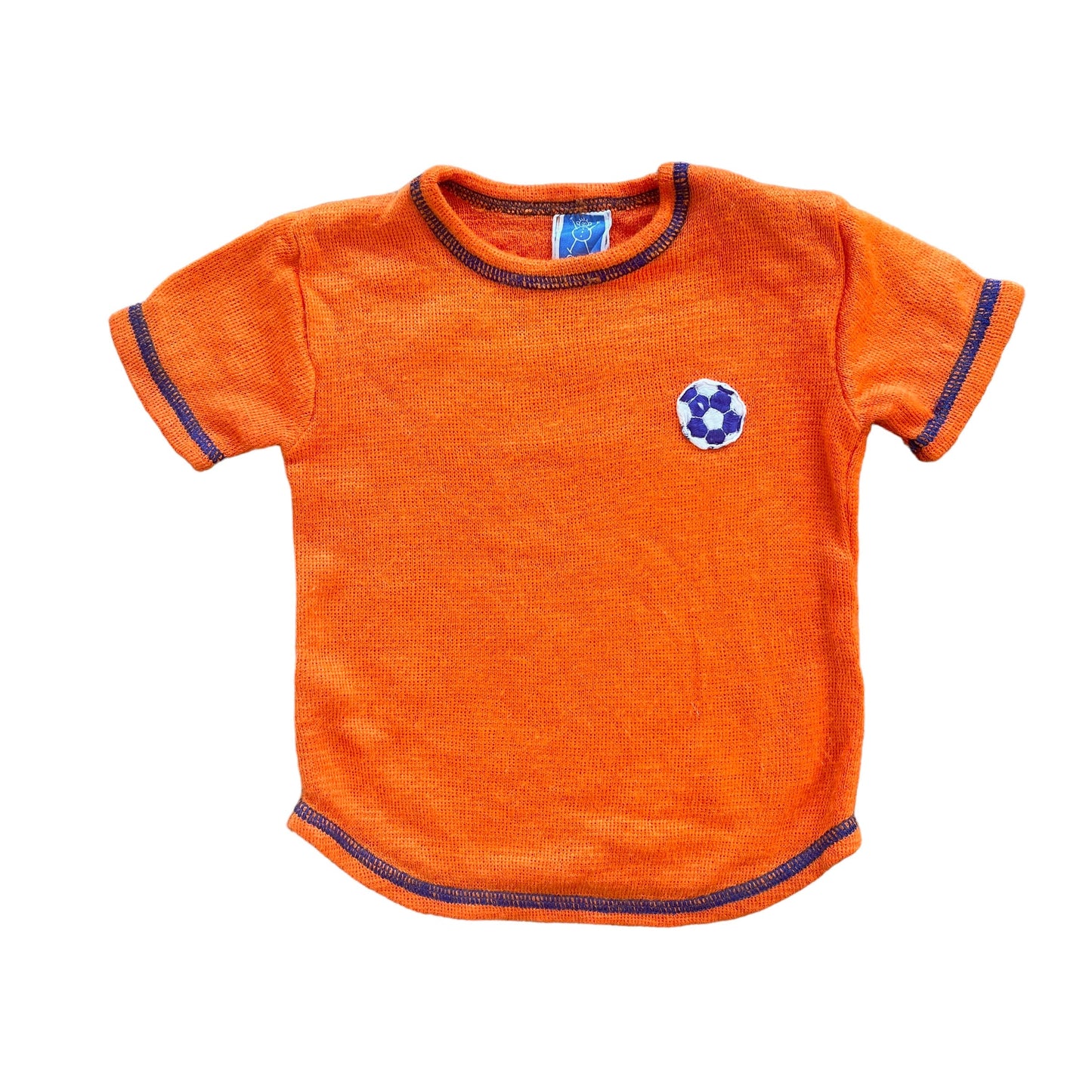 Vintage 1960's Orange Top / 2-3Y