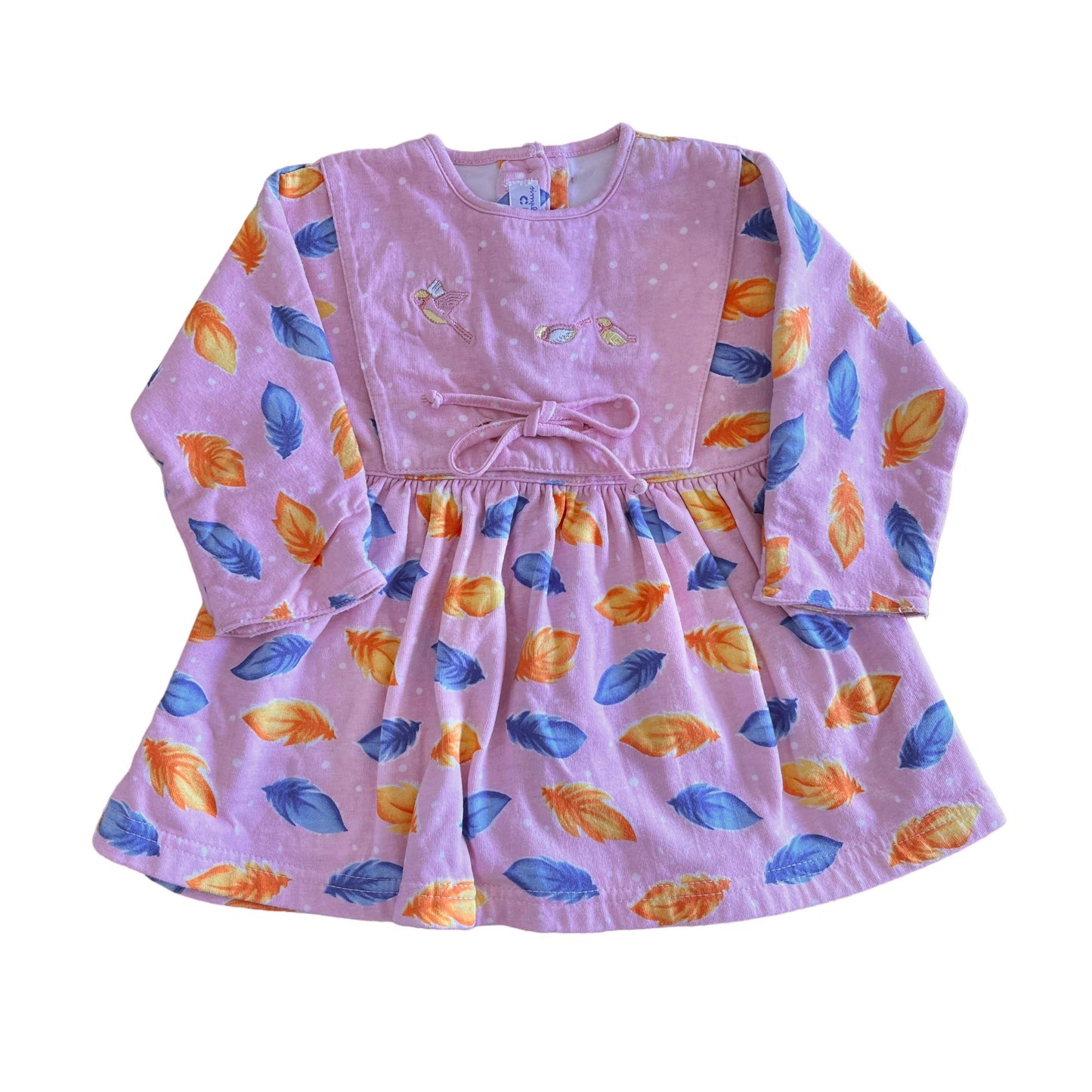 1980's Pink Dress  6-9 Months