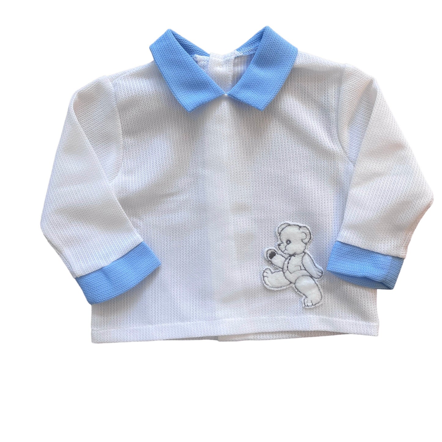 Vintage 60's "Teddy Bear"  Top  9-12M