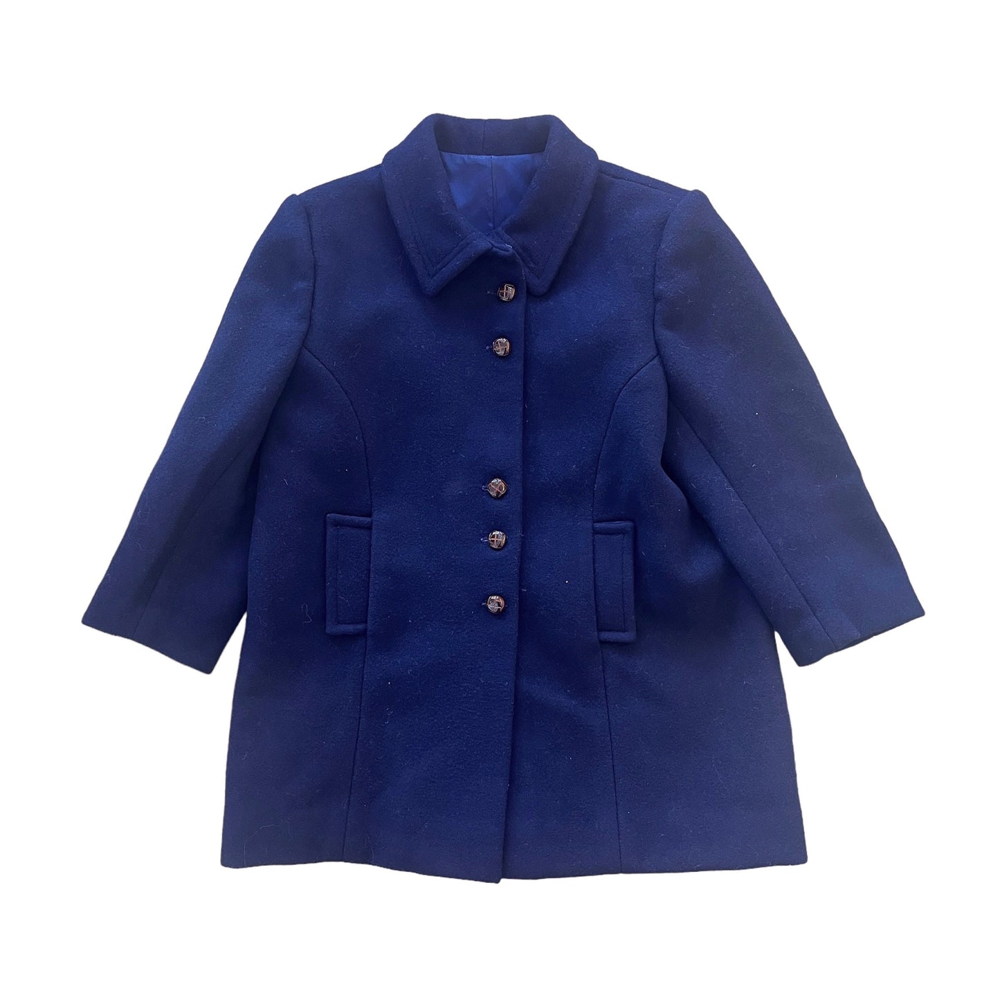 Navy Wool Coat 10Y+