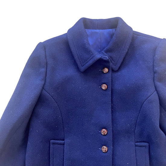 Navy Wool Coat 10Y+