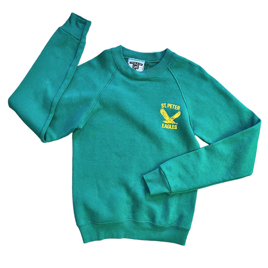 Vintage 1990's Green Sweatshirt 10-12Y