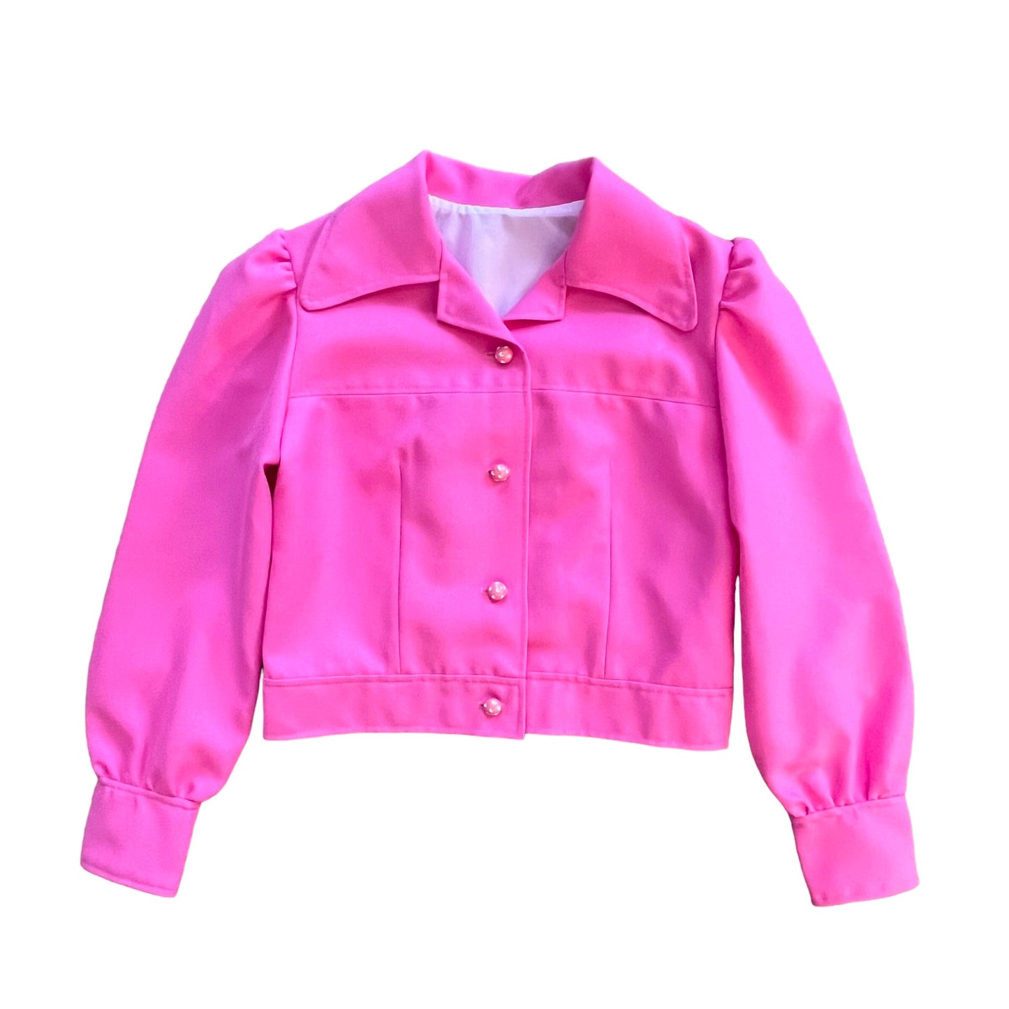 Vintage 1970's Pink Jacket 10-12Y