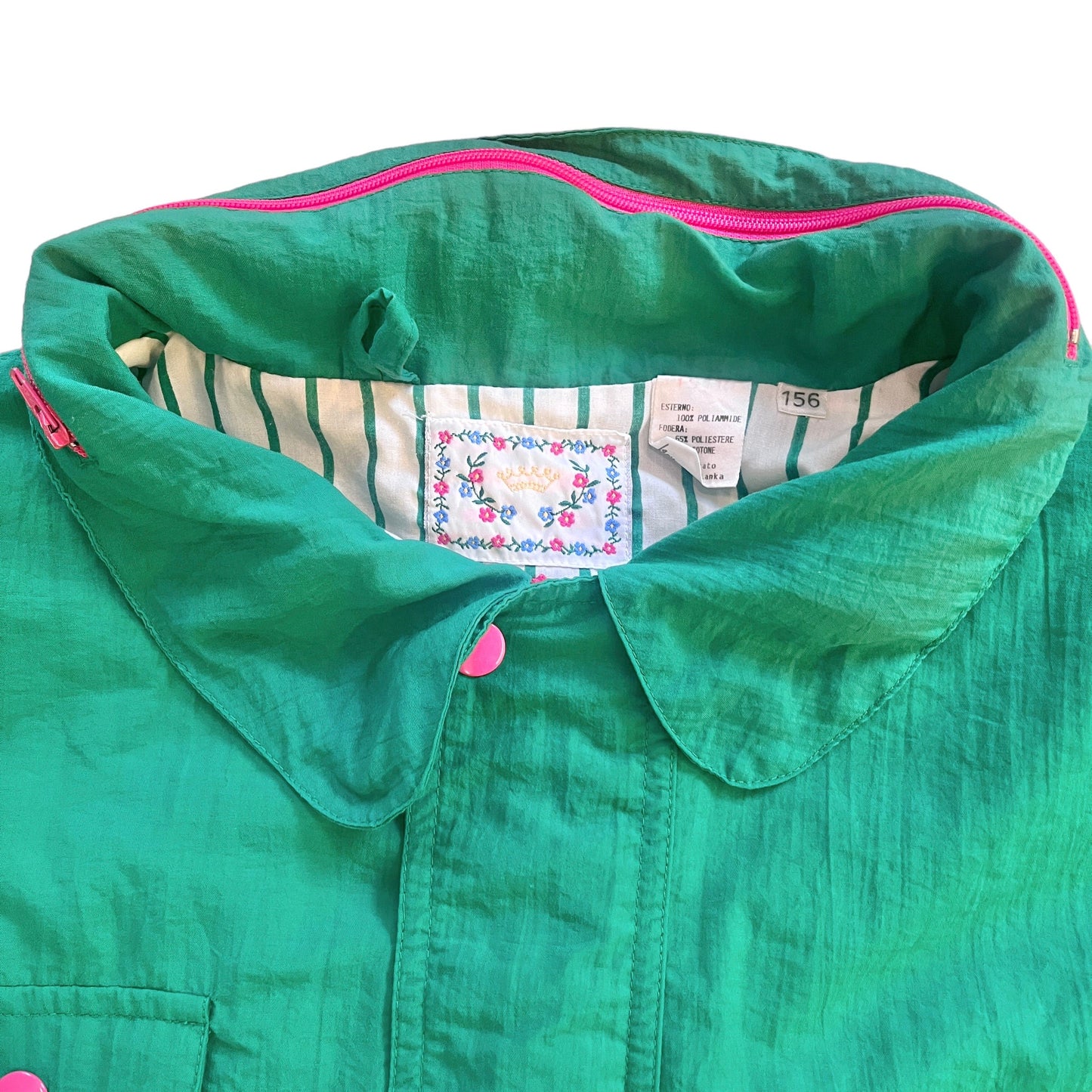 Vintage 1990's Green Jacket Teen /Small