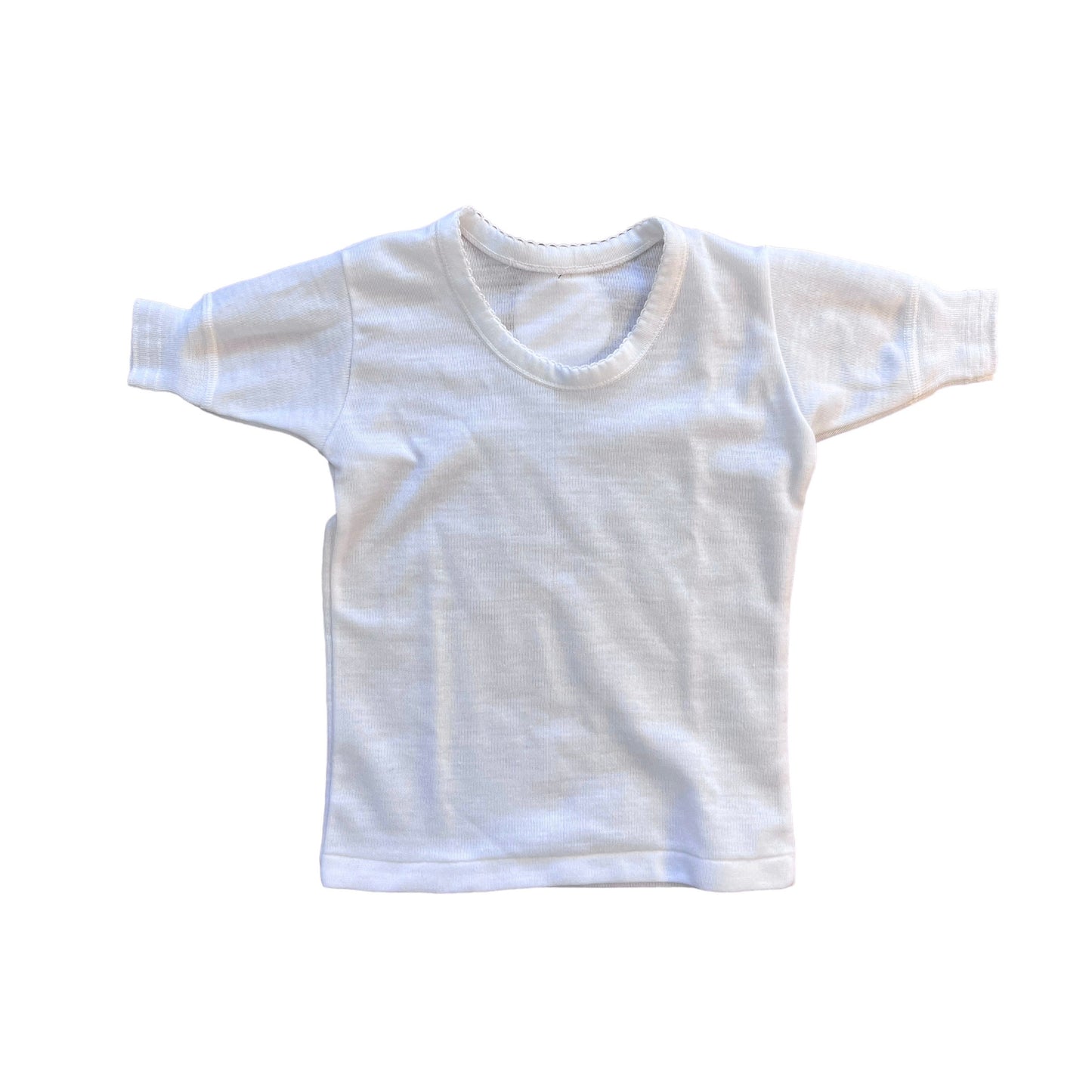 1970's White Tee / 5-6Y