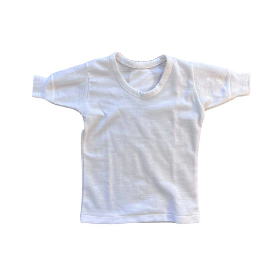 1970's White Tee / 5-6Y