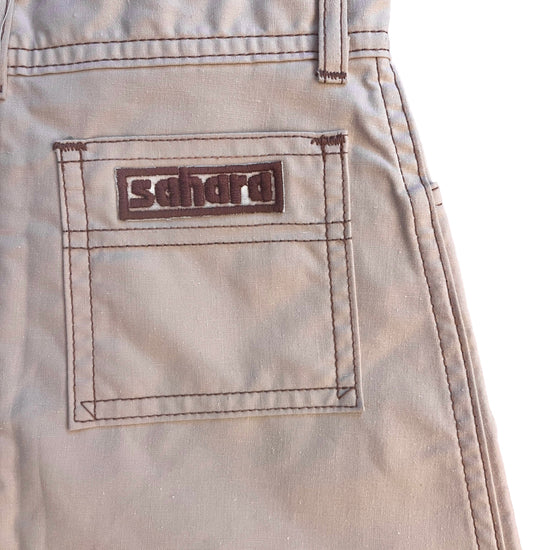 Vintage 70s Beige "Sahara" Girl's Skirt / 5-6Y