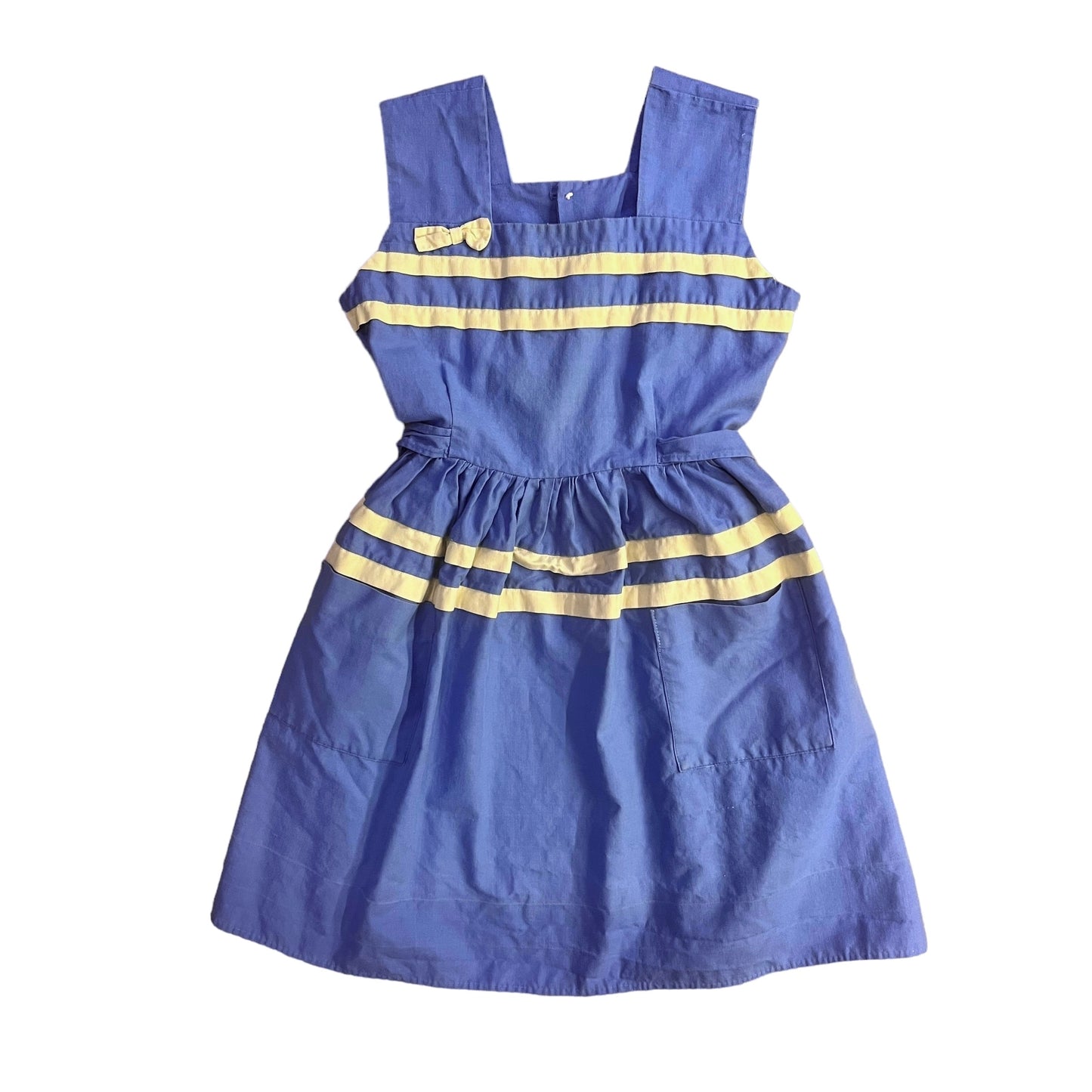 1960's Blue Dress/ Blouse / 5-6Y