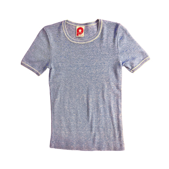 1970's Cotton Blue Tee / 4-5Y