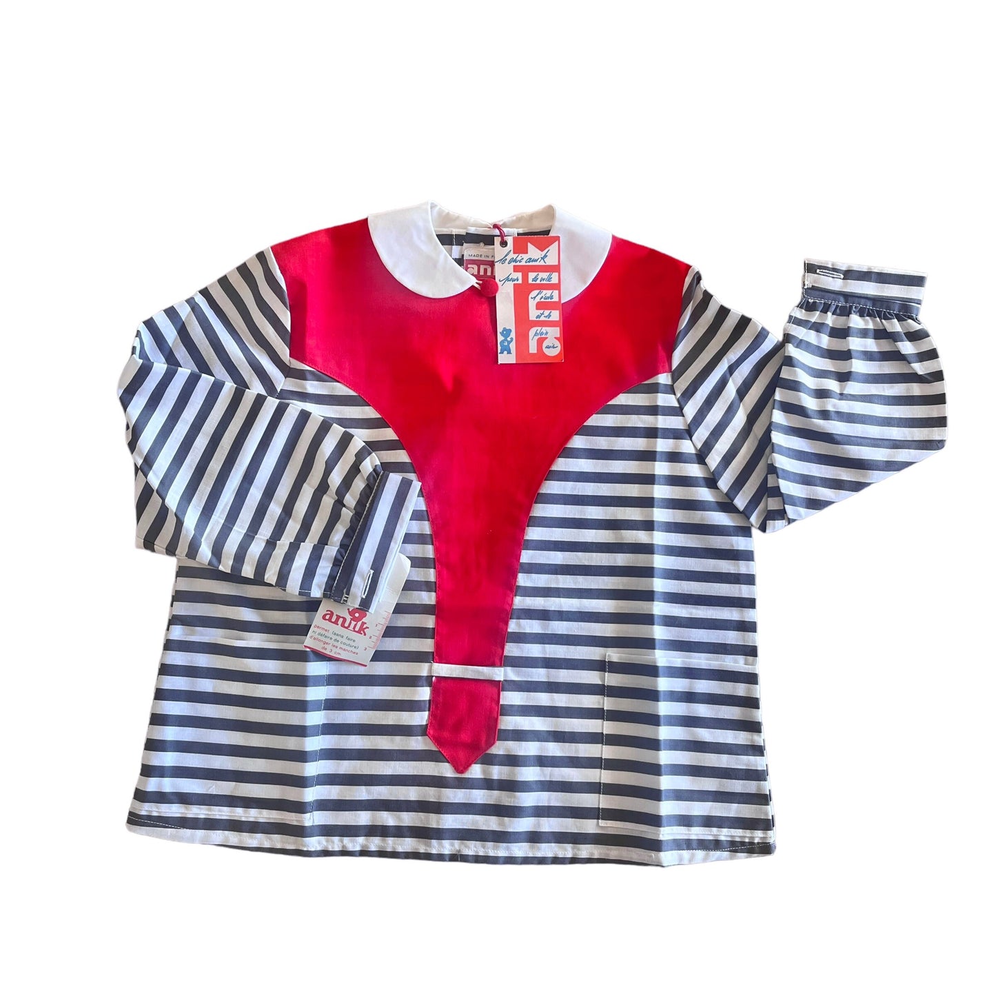 1970's Striped Shirt/Blouse / 5-6 Years