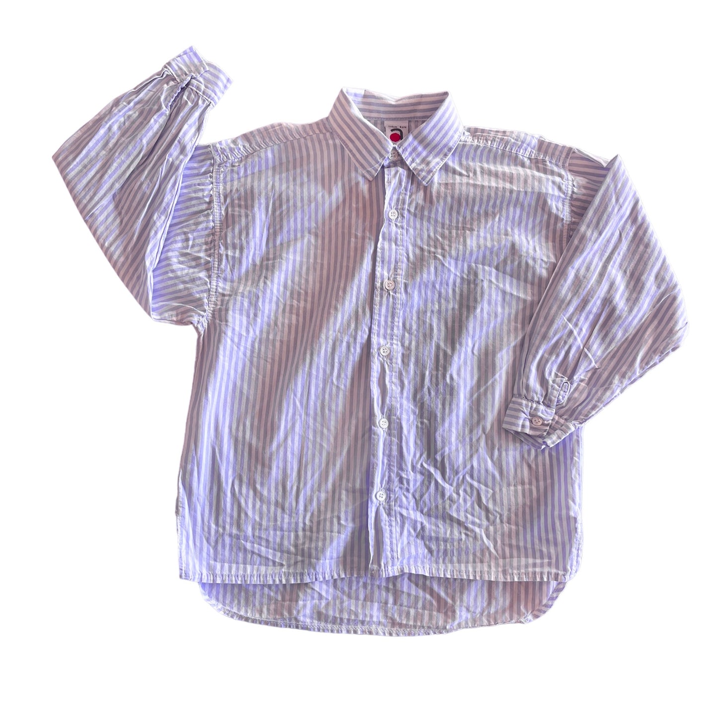 1980's Striped Shirt 5-6Y