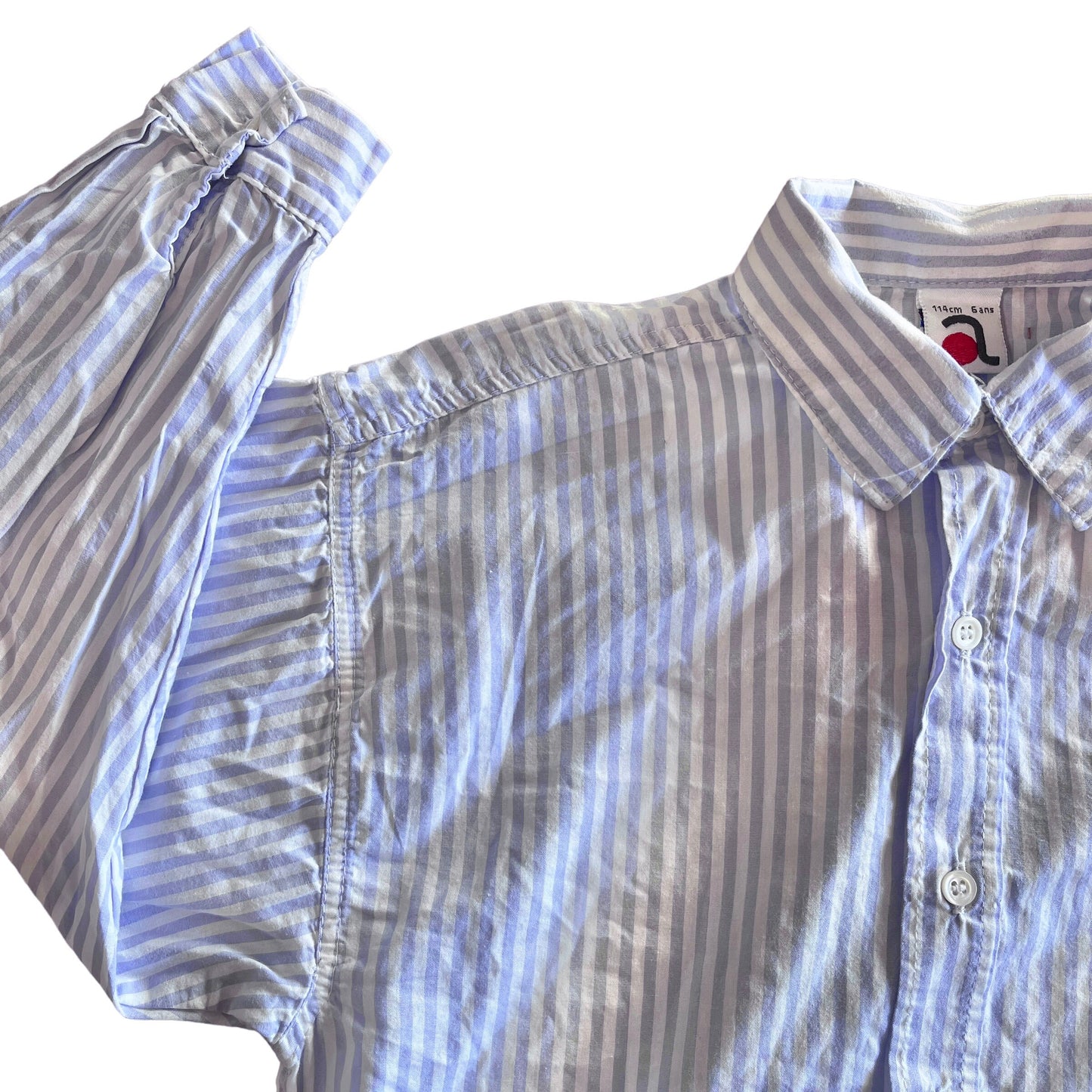 1980's Striped Shirt 3-4Y