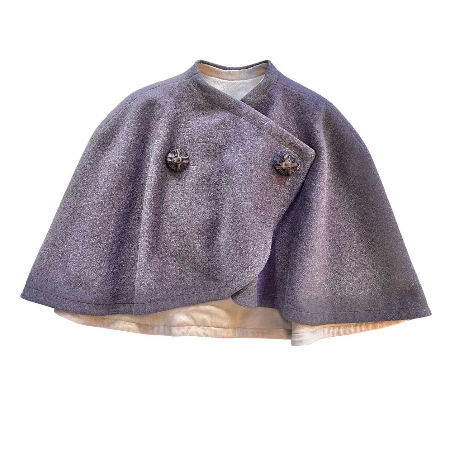 1960's Brown Wool Cape /5-6Y